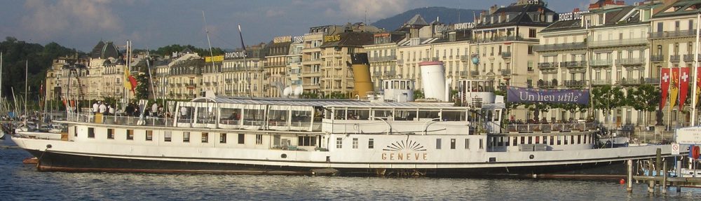 Le bateau Genève, fleuron de la Belle Epoque