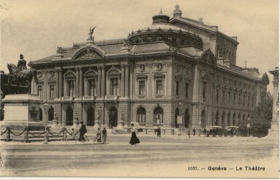 Le Grand Théâtre vers 1904