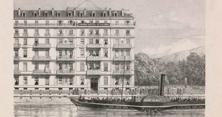 Autrefois- Hôtel de la Paix - Genève